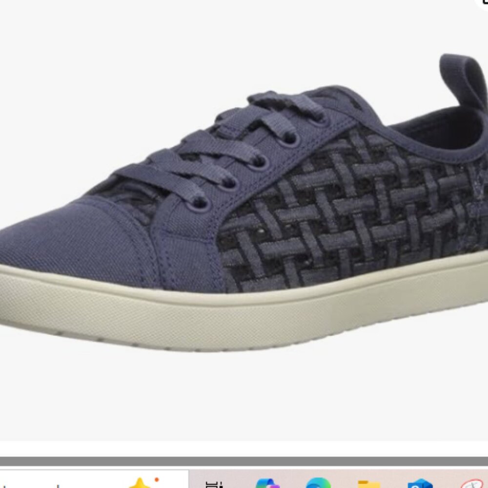 Koolaburra by UGG Women's W Kellen Low Lace Denim Sneaker - NIB - 11